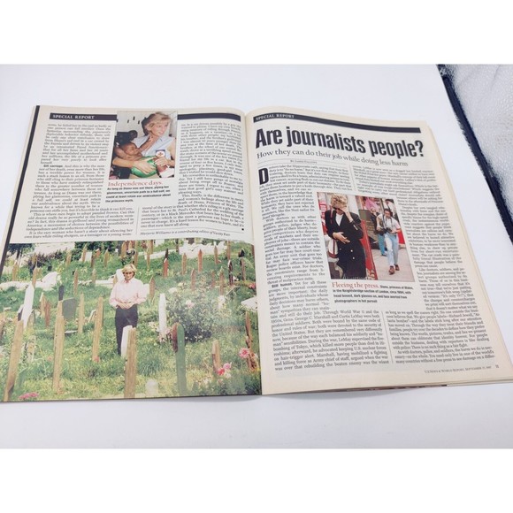Vintage U.S. News & World Report Magazine 1997 Princess After Diana The Power - Picture 9 of 9